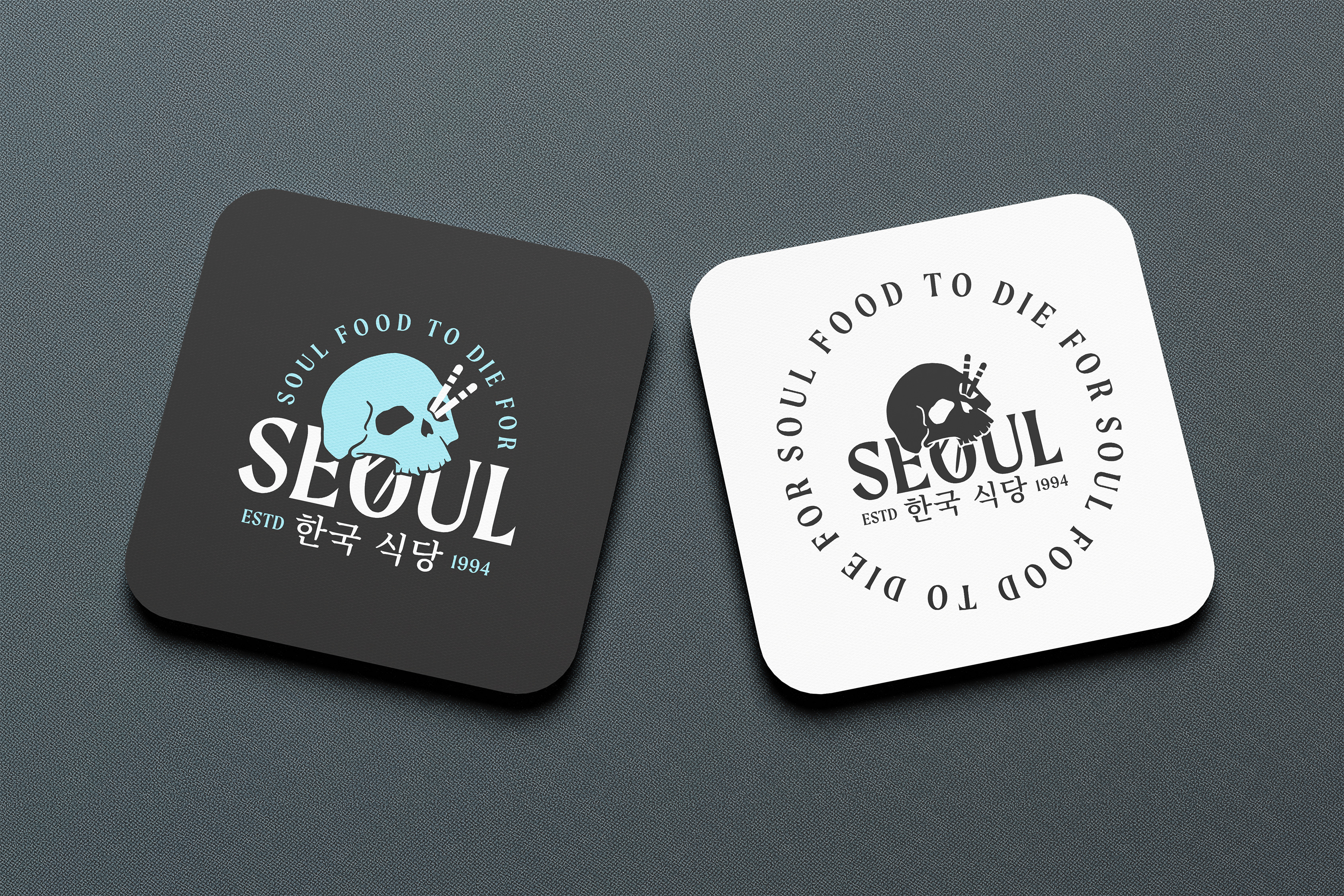 Seoul | Badge Coasters